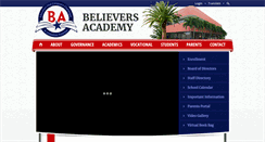 Desktop Screenshot of believersacademyinc.org